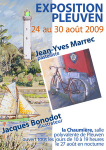 Affiche expo Pleuven 2009