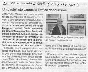 Exposition de Sca&euml;r: D&eacute;cembre 2009