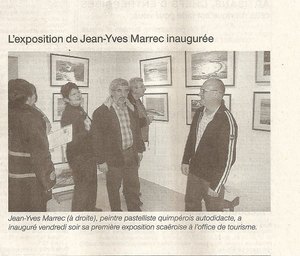 vernissage de l'exposition de Sca&euml;r: 2009